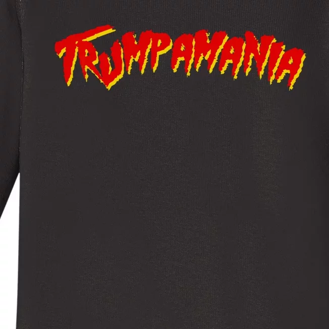 Trumpamania Pro Donald Trump Funny Election Baby Long Sleeve Bodysuit