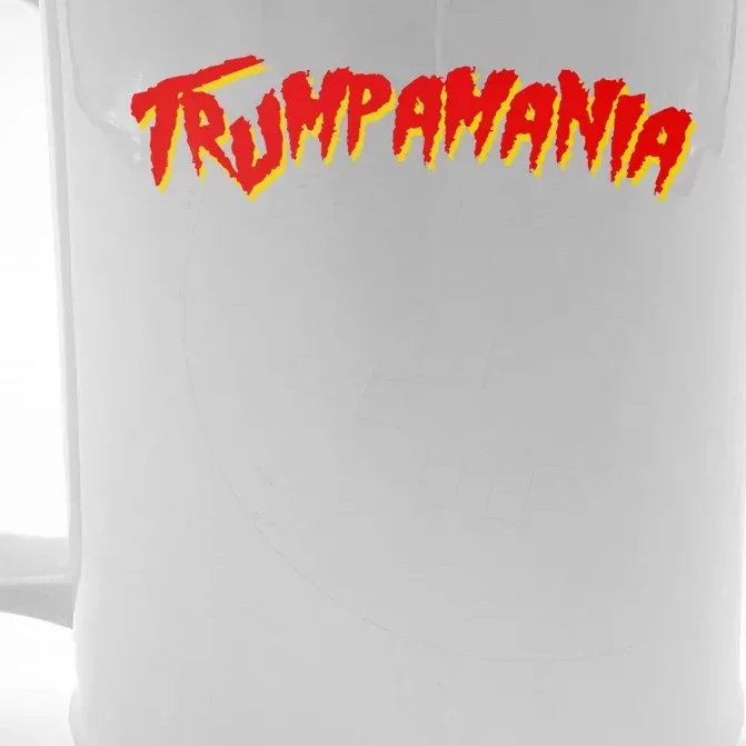 Trumpamania Pro Donald Trump Funny Election Front & Back Beer Stein