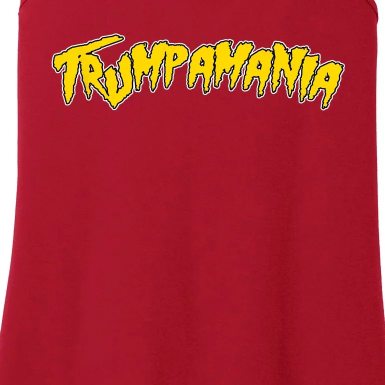 Trumpamania Pro Donald Trump Republican Wrestling Funny Ladies Essential Tank