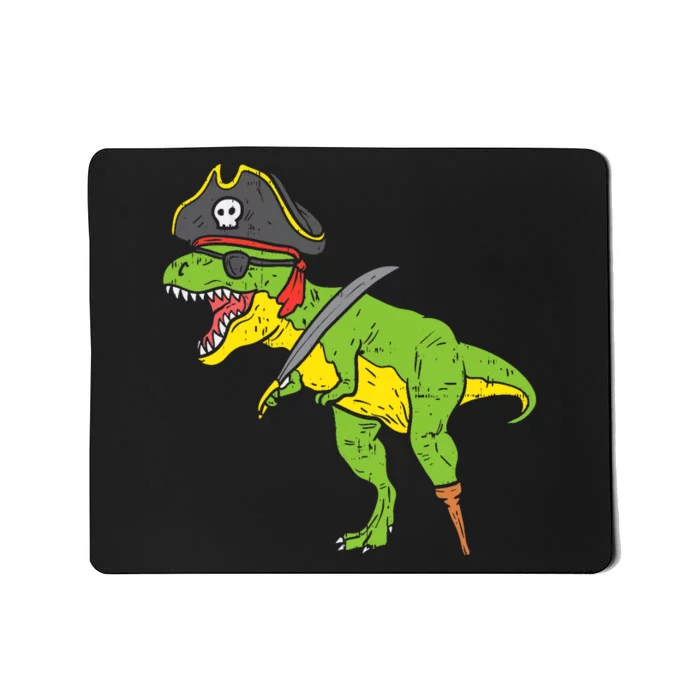 TRex Pirate Dinosaur Dino Funny Halloween Costume Boy Mousepad