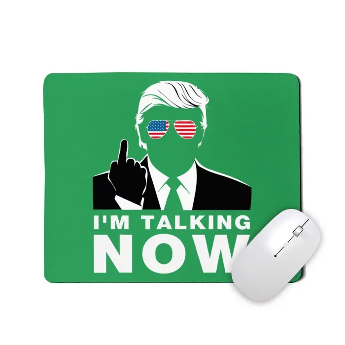 Trump President Debate 2024 IM Talking Now Mousepad