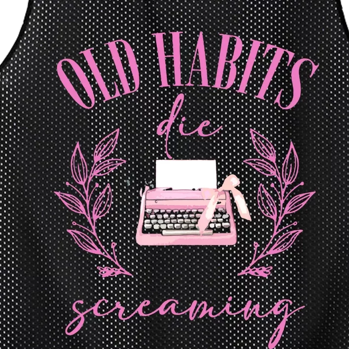 The Poets Department Old Habits Mesh Reversible Basketball Jersey Tank