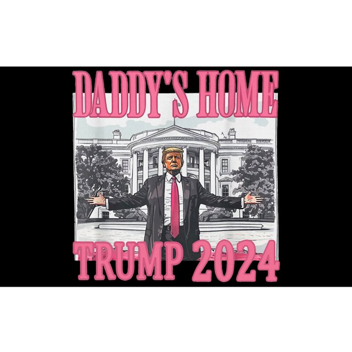 Trump Pink Daddys Home Trump 2024 Bumper Sticker