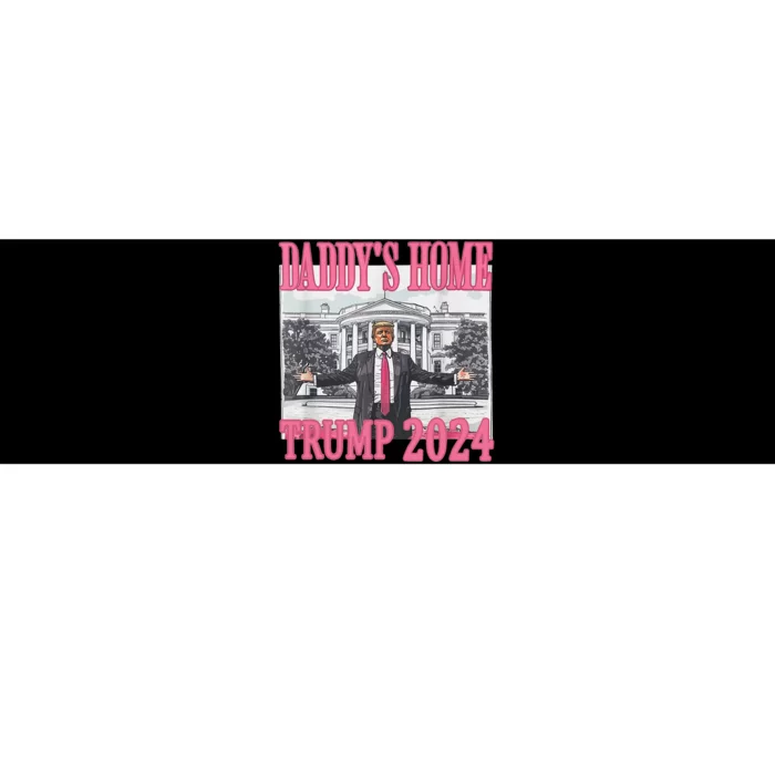 Trump Pink Daddys Home Trump 2024 Bumper Sticker