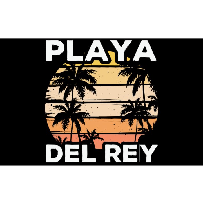 Traveling Playa Del Rey Beach Tropical Travel Bumper Sticker