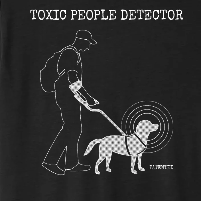 Toxic People Detector Funny ChromaSoft Performance T-Shirt