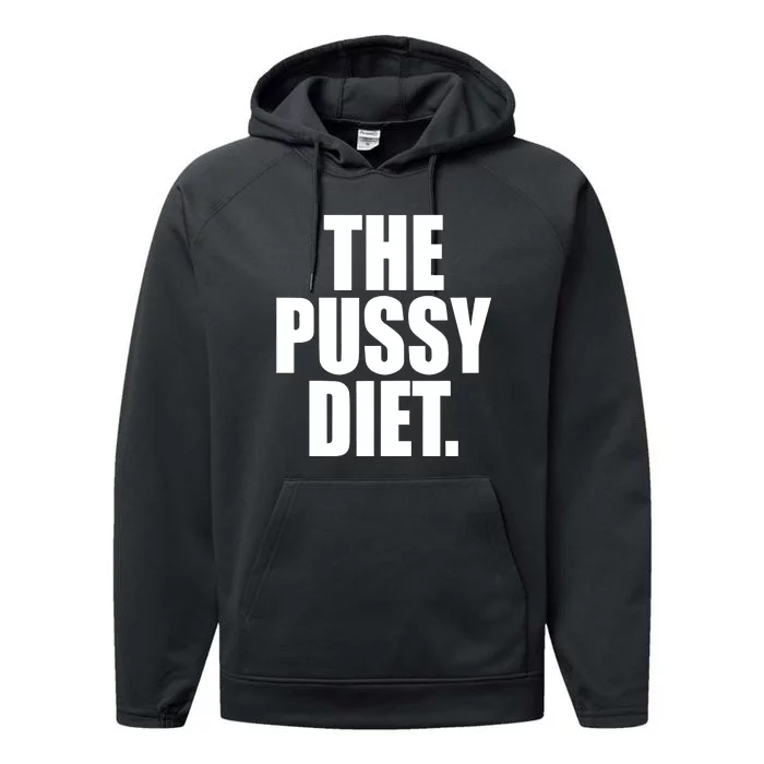 The Pussy Diet Performance Fleece Hoodie