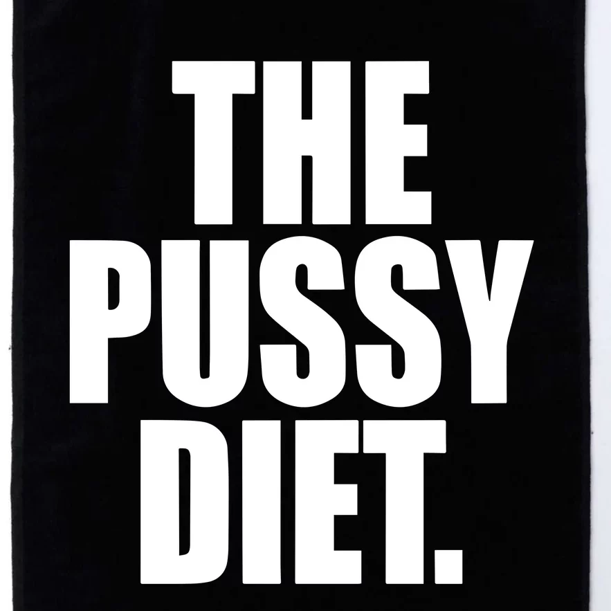 The Pussy Diet Platinum Collection Golf Towel