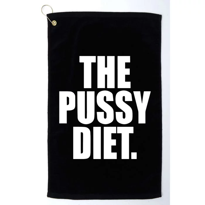 The Pussy Diet Platinum Collection Golf Towel