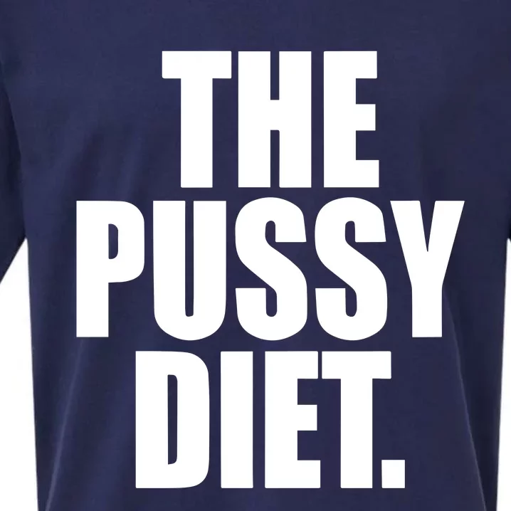 The Pussy Diet Sueded Cloud Jersey T-Shirt