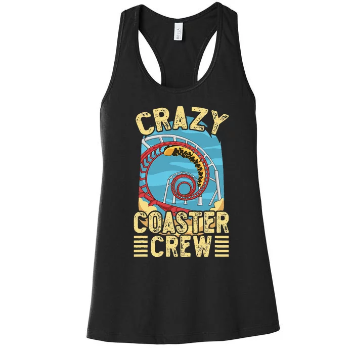 Theme Park Design for a Theme Park Lover Women's Racerback Tank