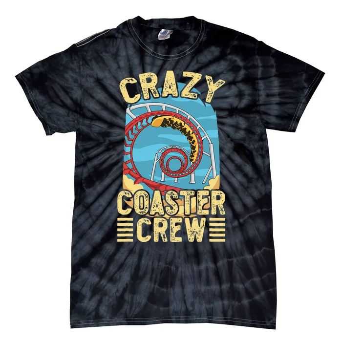 Theme Park Design for a Theme Park Lover Tie-Dye T-Shirt