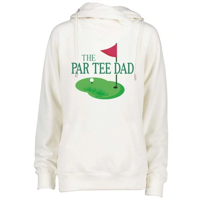 The Par Dad Hole In One Golf Parents Matching Family Meaningful Gift Womens Funnel Neck Pullover Hood