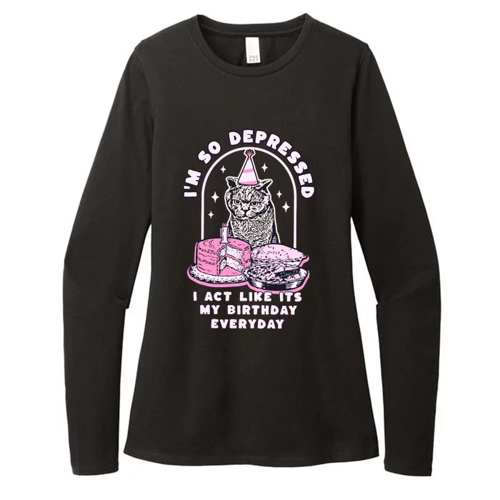 Tortured Poet Era So Depressed Birthday Everyday Womens CVC Long Sleeve Shirt