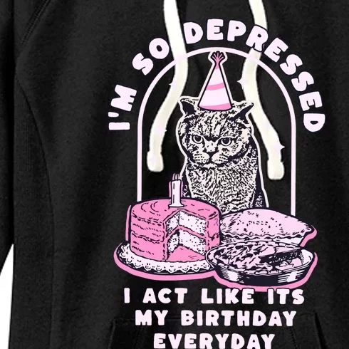 Tortured Poet Era So Depressed Birthday Everyday Women's Fleece Hoodie