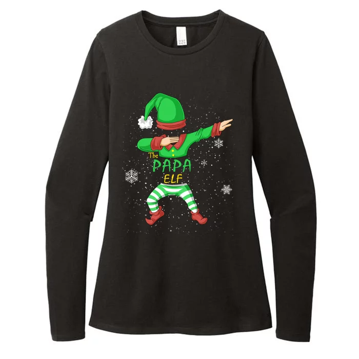 The Papa Elf Womens CVC Long Sleeve Shirt