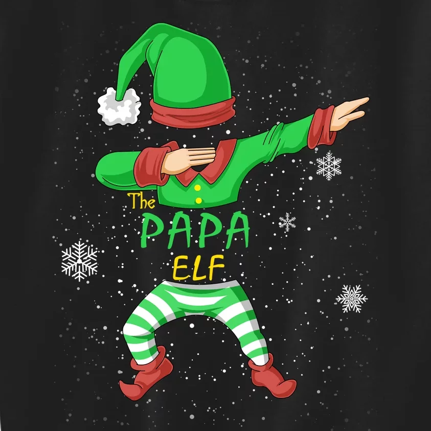 The Papa Elf Kids Sweatshirt