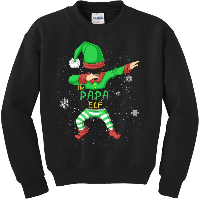 The Papa Elf Kids Sweatshirt