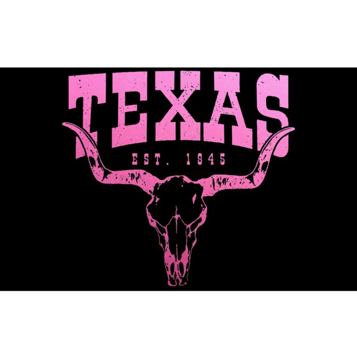 Texas Pride Est. 1845 Tx Girl Vintage Bumper Sticker