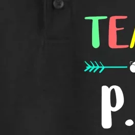 Team P E School Teacher PE Teacher Strong Physical Teacher Dry Zone Grid Performance Polo