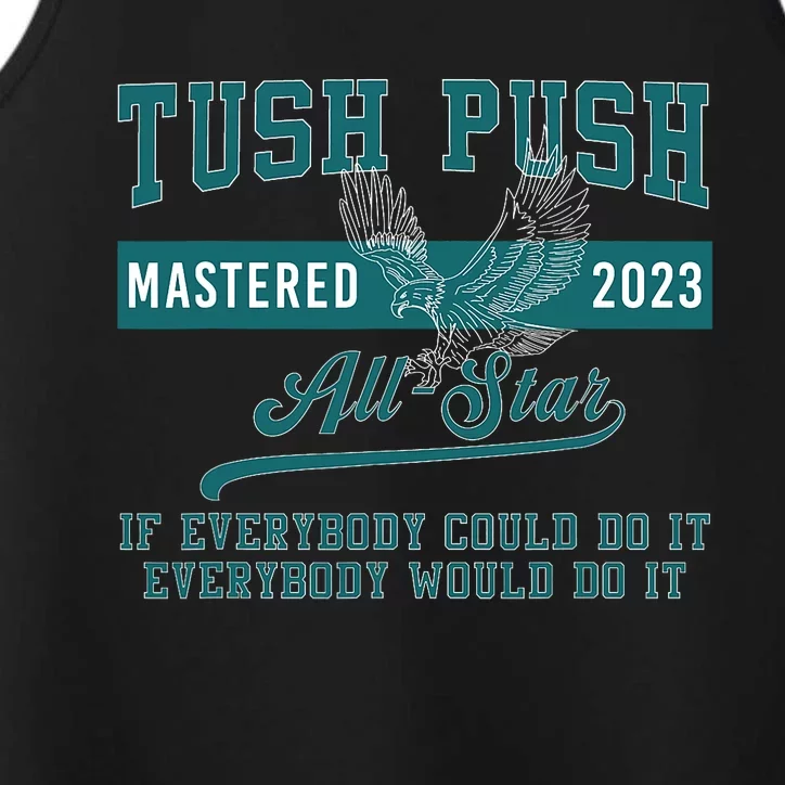 Tush Push Eagles Performance Tank