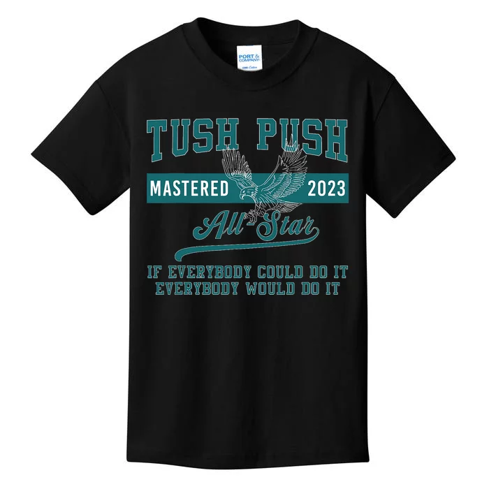 Tush Push Eagles Kids T-Shirt