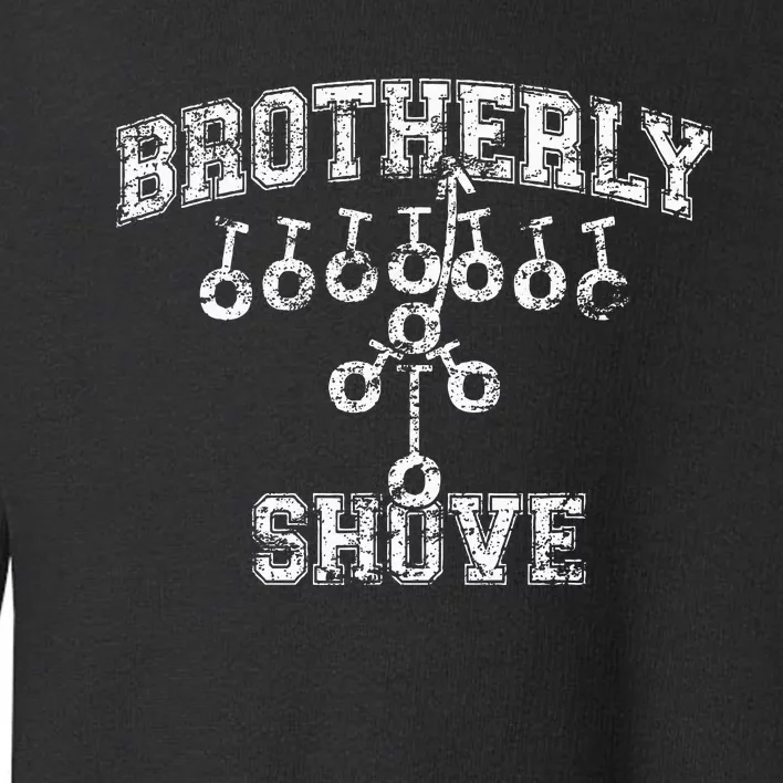 The Philadelphia Eagles Football Brotherly Shove Toddler Sweatshirt