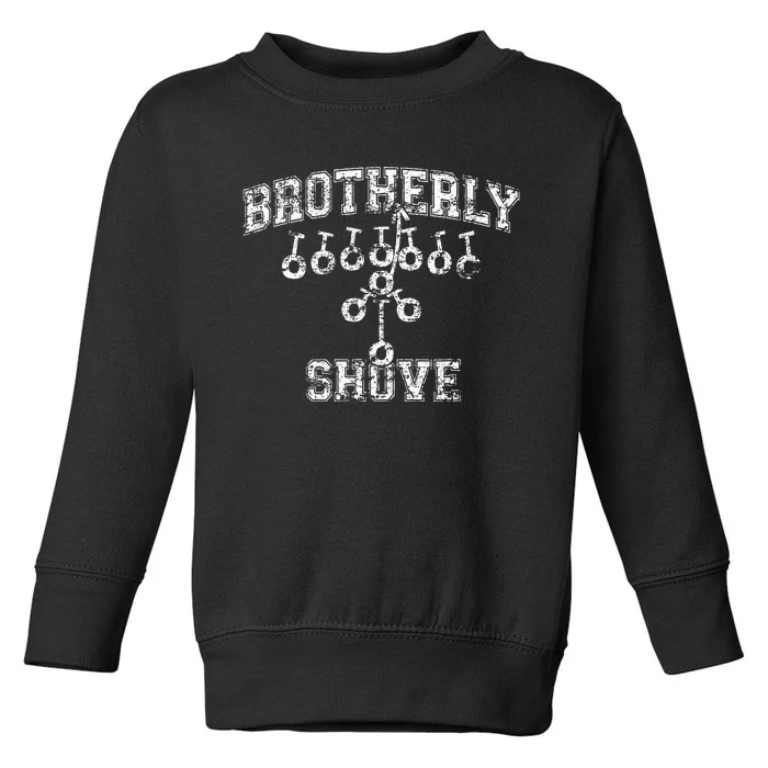 The Philadelphia Eagles Football Brotherly Shove Toddler Sweatshirt