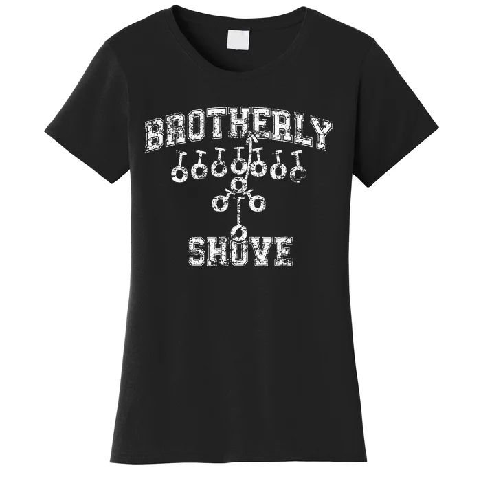 The Philadelphia Eagles Football Brotherly Shove Women's T-Shirt