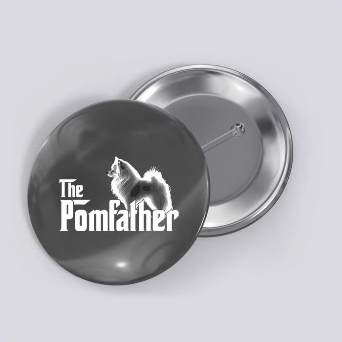 The Pomfather Funny Pomeranian Button