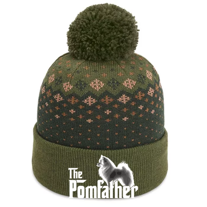 The Pomfather Funny Pomeranian The Baniff Cuffed Pom Beanie