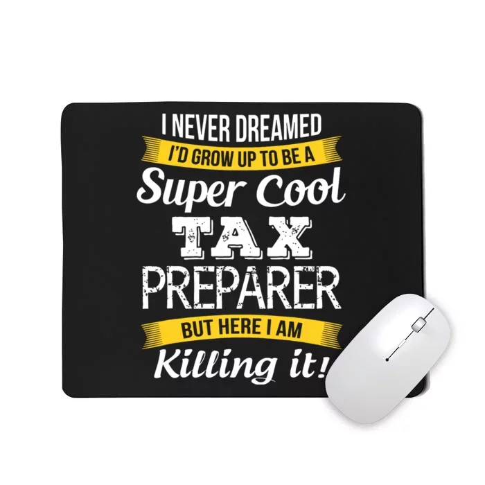 Tax Preparer Funny Gift Mousepad