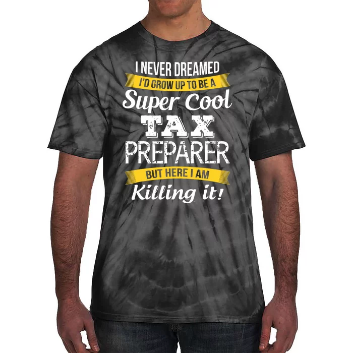 Tax Preparer Funny Gift Tie-Dye T-Shirt