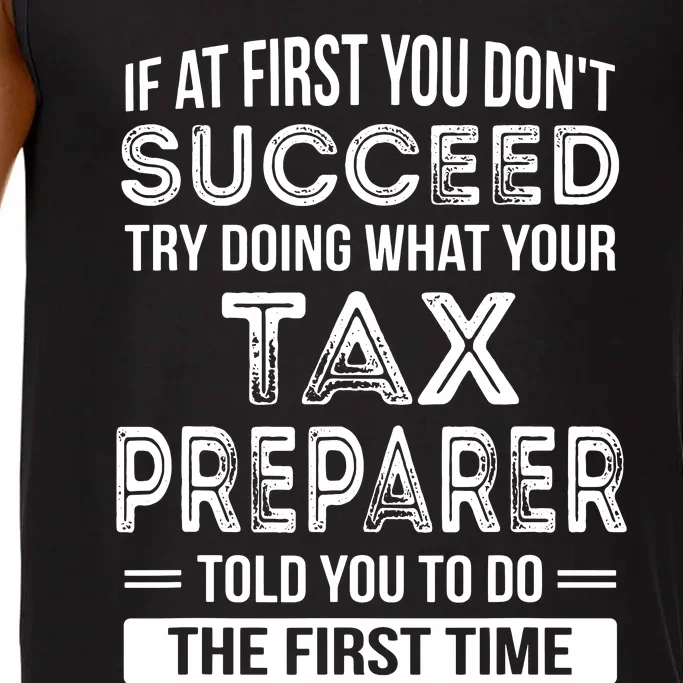 Tax Preparer Funny Tax Season Gift Comfort Colors® Tank Top