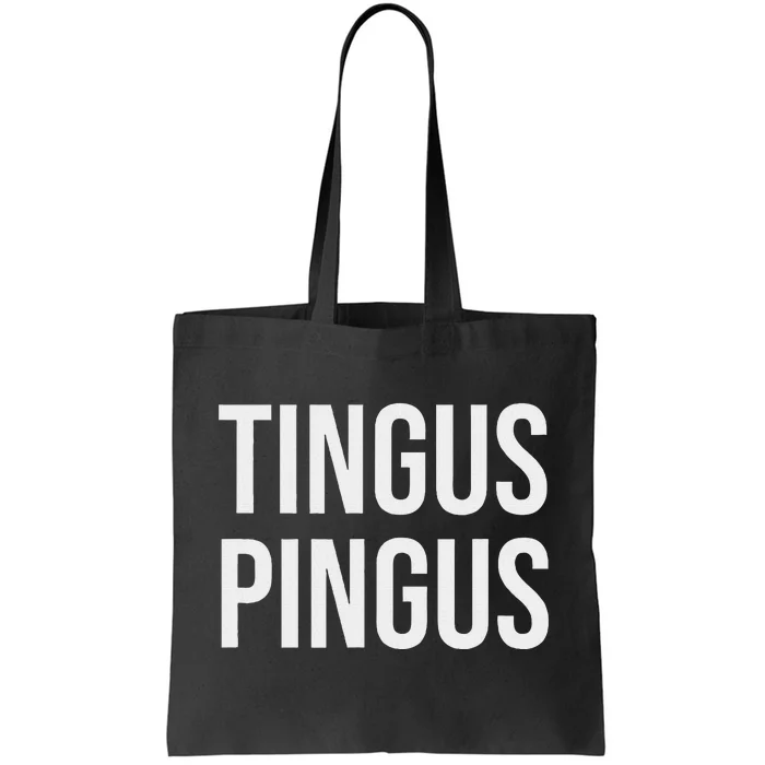 Tingus Pingus Fun Design Tote Bag