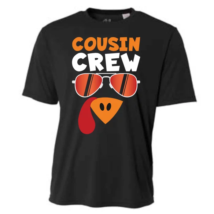 Thanksgiving Pajamas Family Matching Cousin Crew Turkey Meaningful Gift Cooling Performance Crew T-Shirt