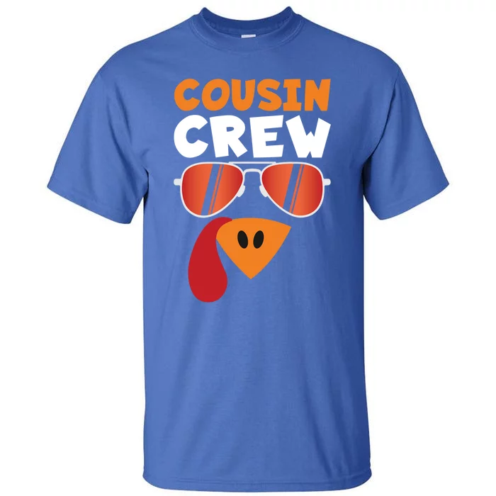 Thanksgiving Pajamas Family Matching Cousin Crew Turkey Meaningful Gift Tall T-Shirt