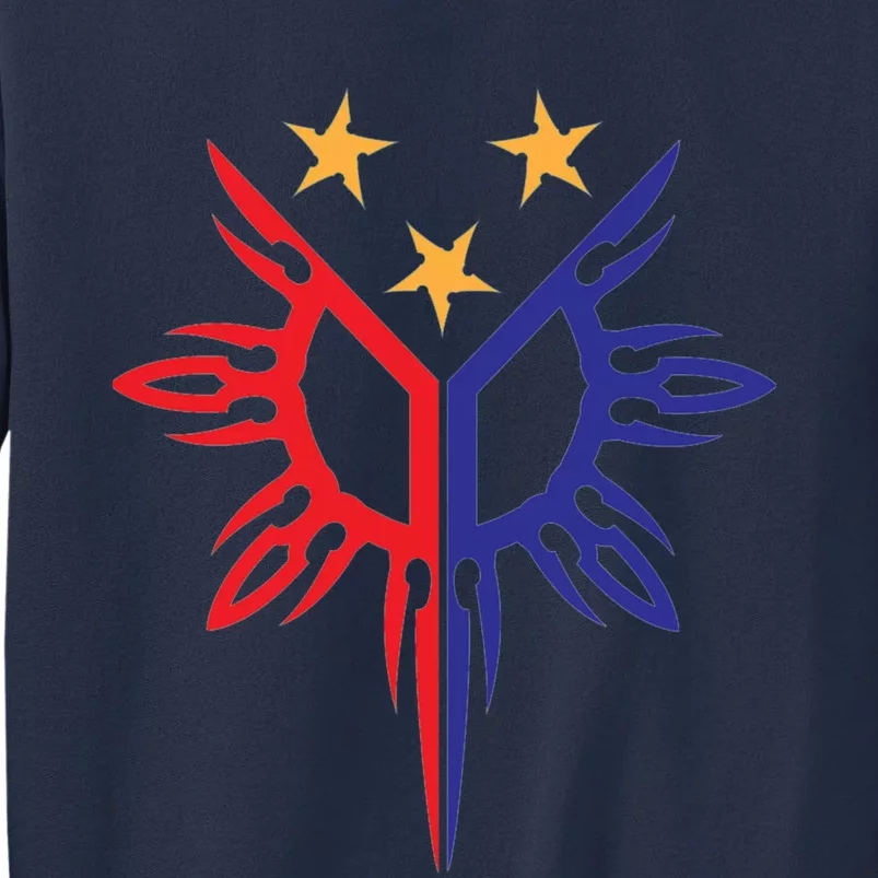 Tribal Philippines Filipino Sun And Stars Flag Sweatshirt