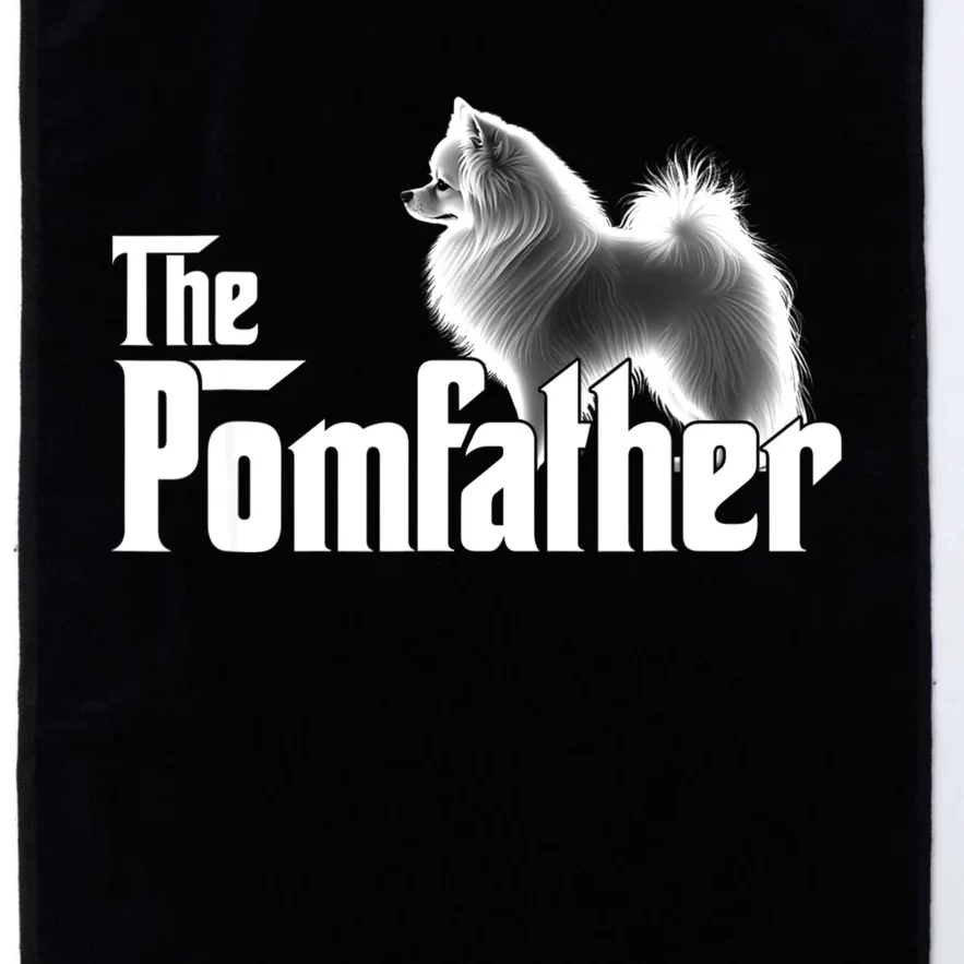 The Pomfather Funny Pomeranian Platinum Collection Golf Towel