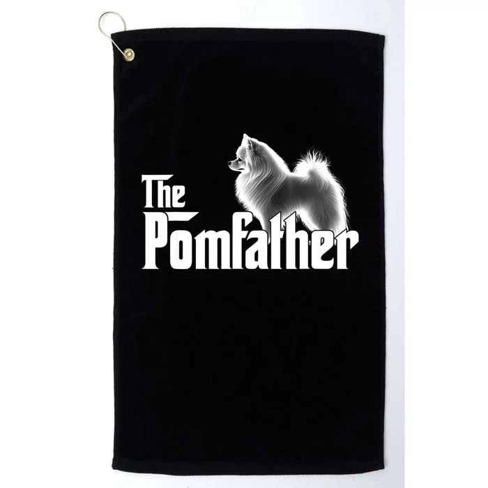 The Pomfather Funny Pomeranian Platinum Collection Golf Towel