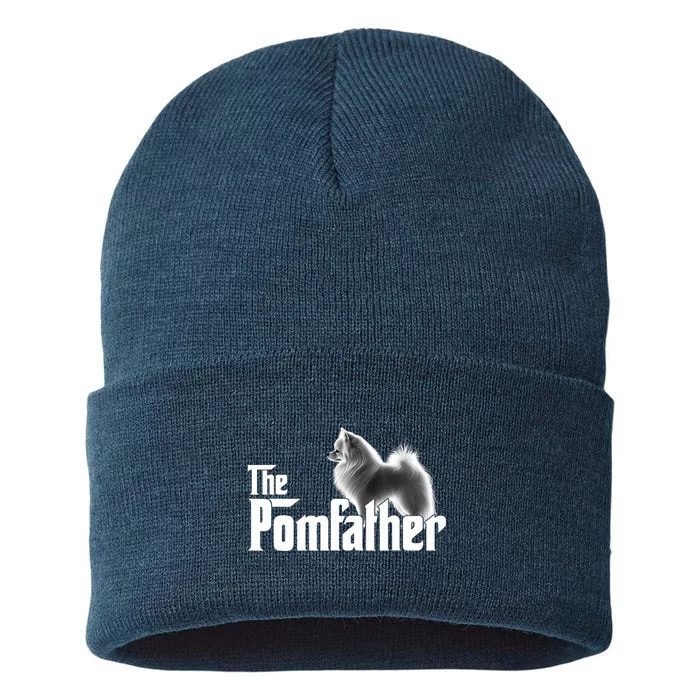 The Pomfather - Funny Pomeranian Sustainable Knit Beanie