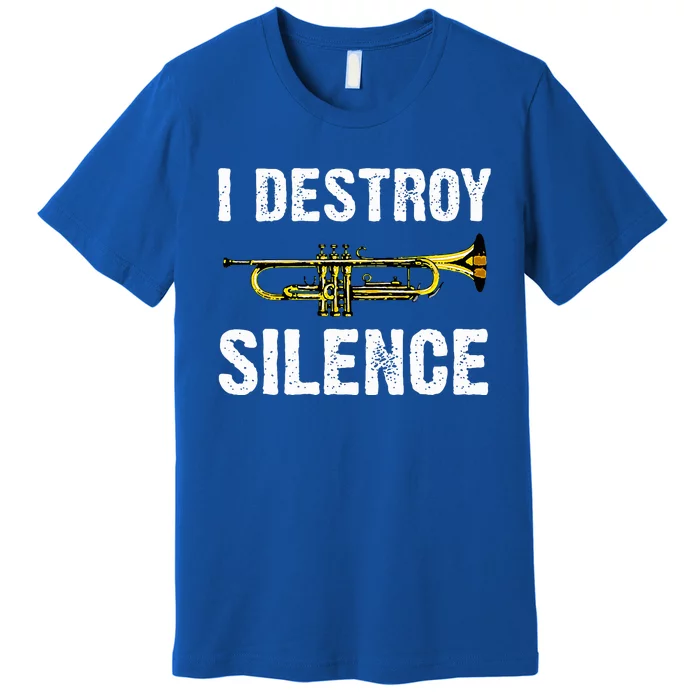 Trumpet Player For Women Trumpeter Orchestra Premium T-Shirt