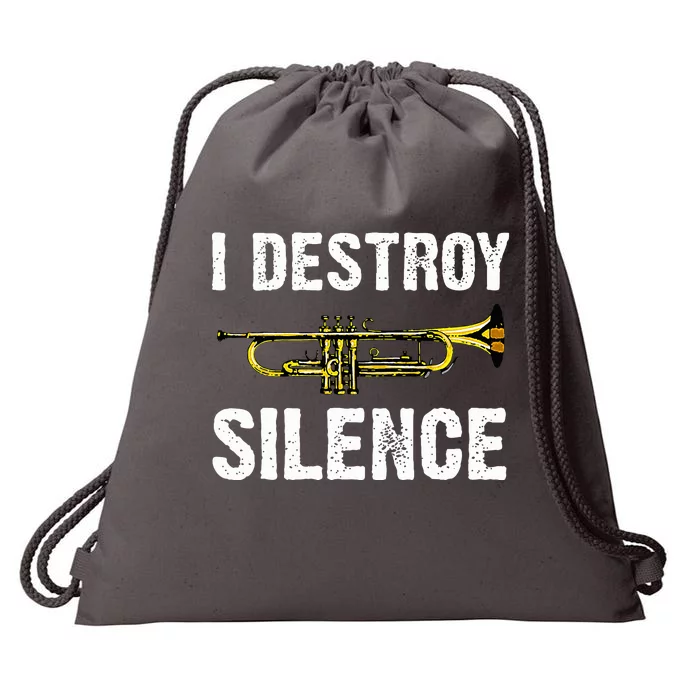 Trumpet Player For Women Trumpeter Orchestra Drawstring Bag