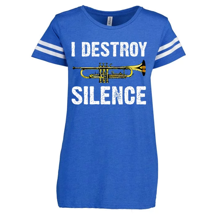 Trumpet Player For Women Trumpeter Orchestra Enza Ladies Jersey Football T-Shirt