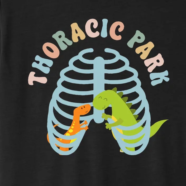 Thoracic Park Funny Nurse Musculoskeletal Cond ChromaSoft Performance T-Shirt