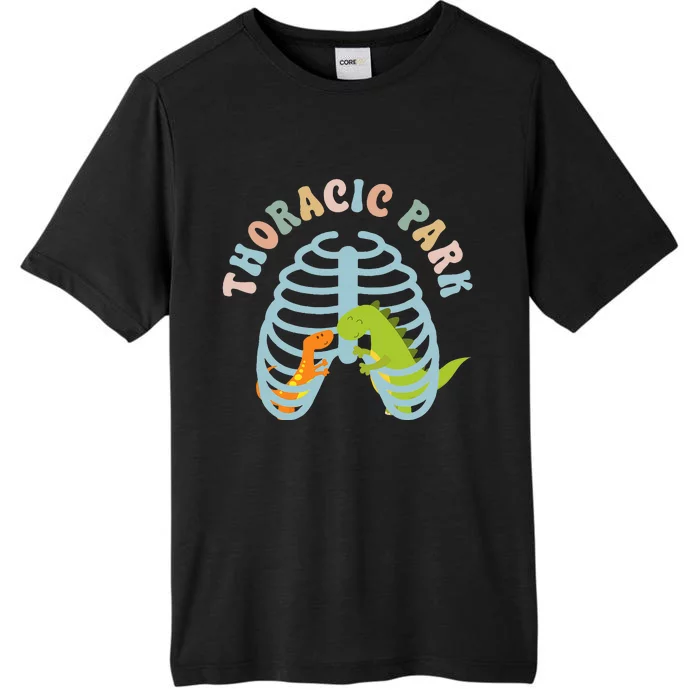 Thoracic Park Funny Nurse Musculoskeletal Cond ChromaSoft Performance T-Shirt