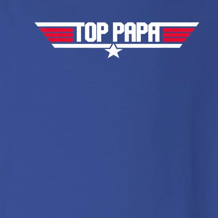 Top Papa Funny Father Grandpa 80s Father's Day Gift Toddler Long Sleeve Shirt