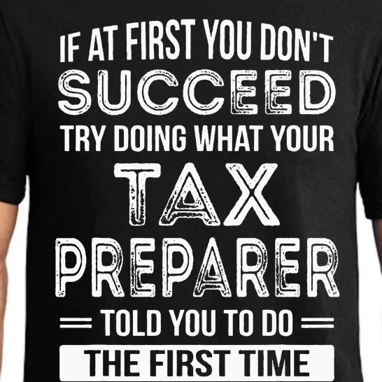 Tax Preparer Funny Tax Season Gift Pajama Set