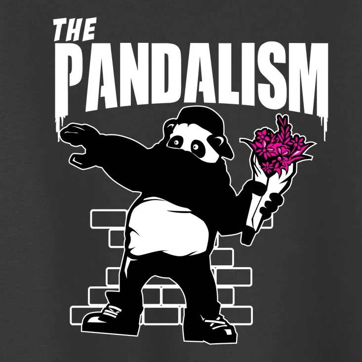 The Pandalism Funny Panda Parody Toddler T-Shirt