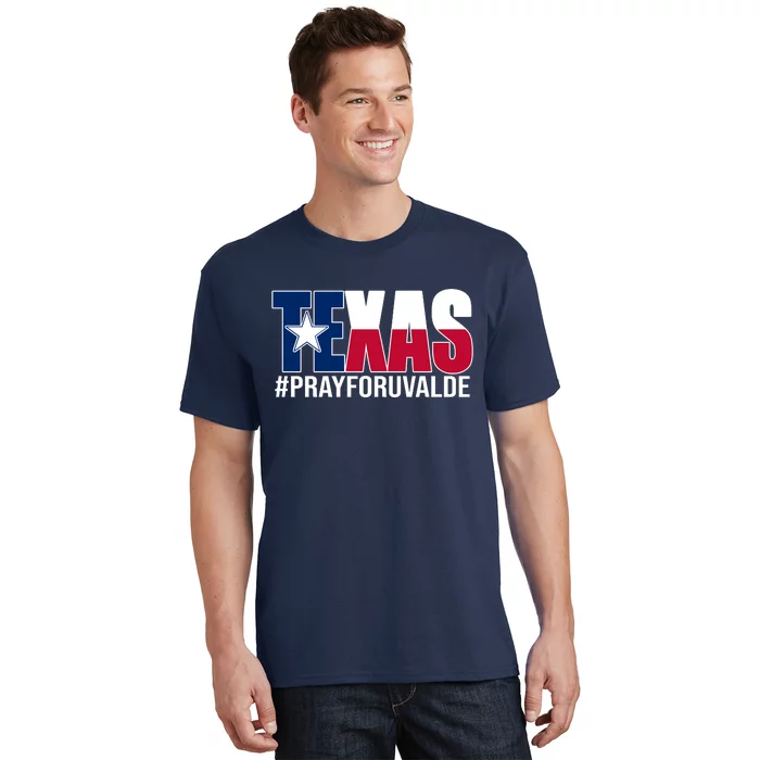 Texas Pray For Uvalde Tribute T-Shirt